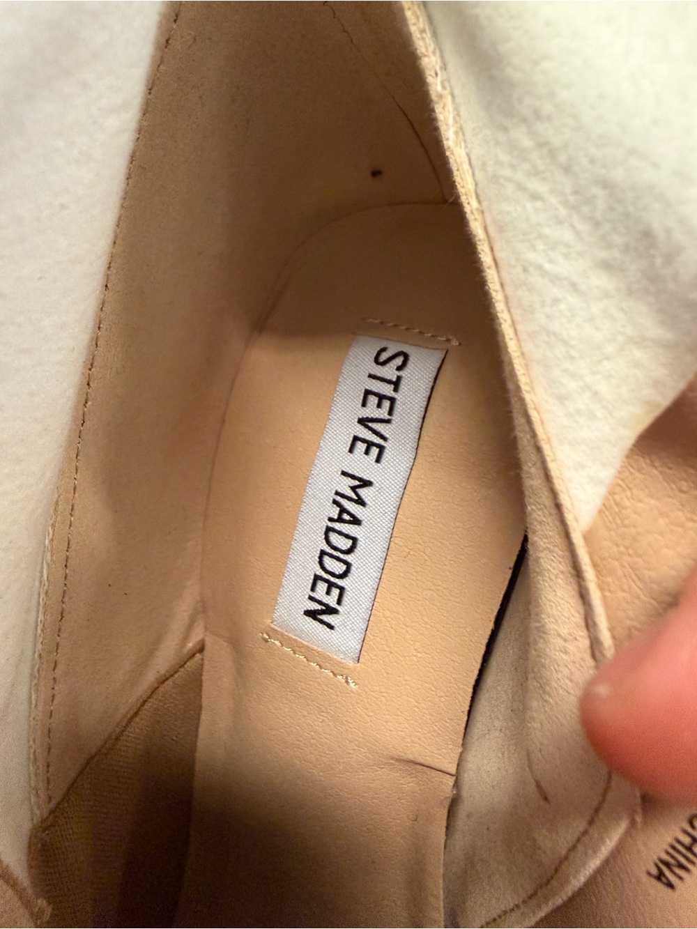 Steve Madden Size 7 Elwyn Viktory Cognac Patent Ankle Stiletto Heel Boots New - Picture 7 of 7